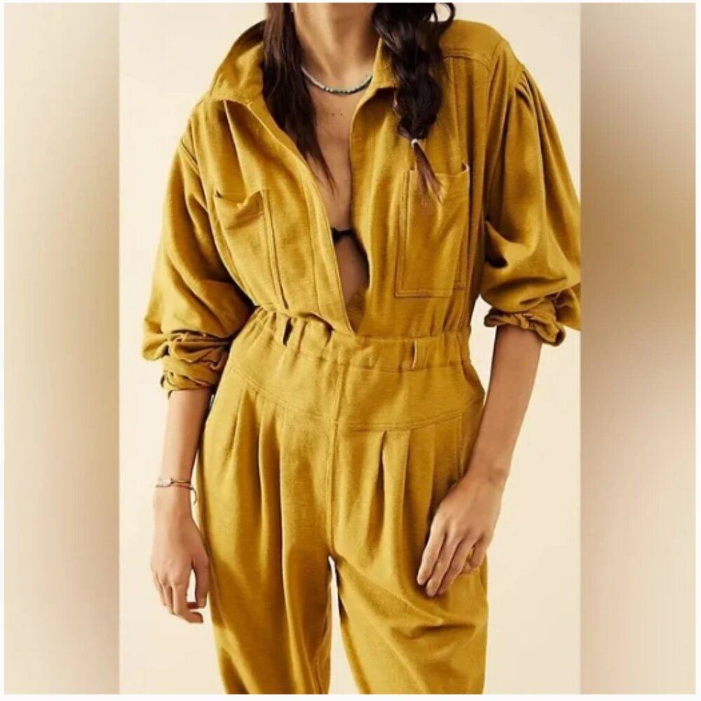 Free People Beach Faye One-Piece Jumpsuit Women S Utility Lounge Travel Casual
